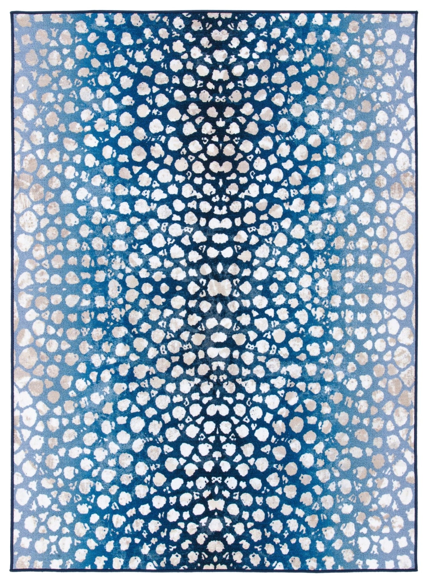 Safavieh Machine Washable Journey Jny118N Navy/Beige Rug - Safavieh - jny118n - 4