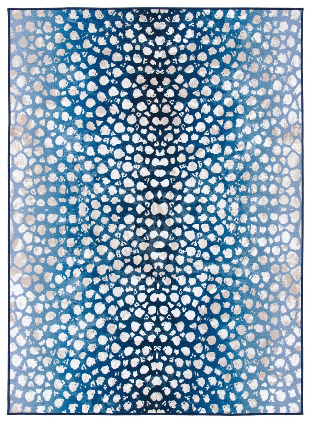 Safavieh Machine Washable Journey Jny118N Navy/Beige Rug - Safavieh - jny118n - 4