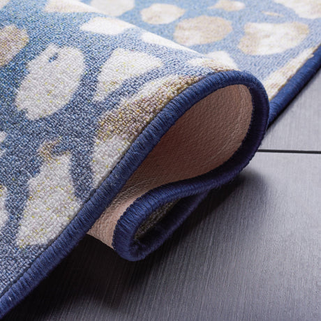 Safavieh Machine Washable Journey Jny118N Navy/Beige Rug - Safavieh - jny118n - 7r