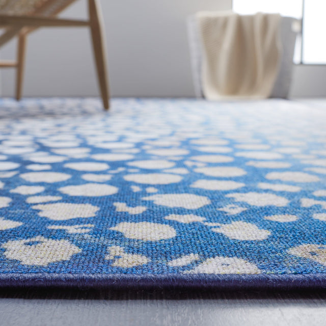 Safavieh Machine Washable Journey Jny118N Navy/Beige Rug - Safavieh - jny118n - 7r