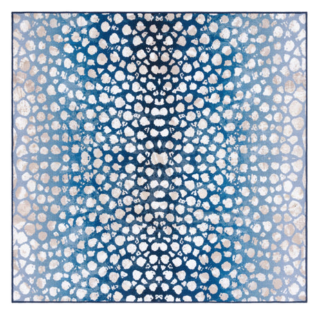 Safavieh Machine Washable Journey Jny118N Navy/Beige Rug - Safavieh - jny118n - 7sq