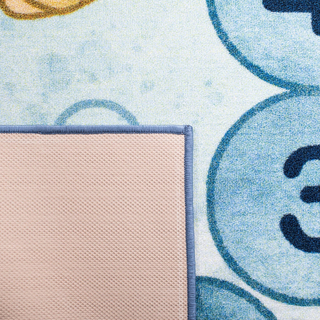 Safavieh Machine Washable Kids Playhouse Kph217M Blue/Grey Rug - Safavieh - kph217m - 3