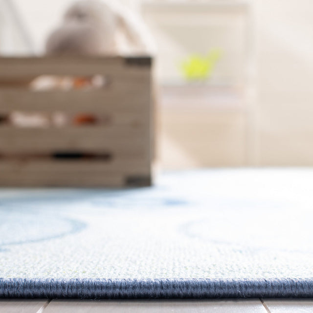 Safavieh Machine Washable Kids Playhouse Kph217M Blue/Grey Rug - Safavieh - kph217m - 3