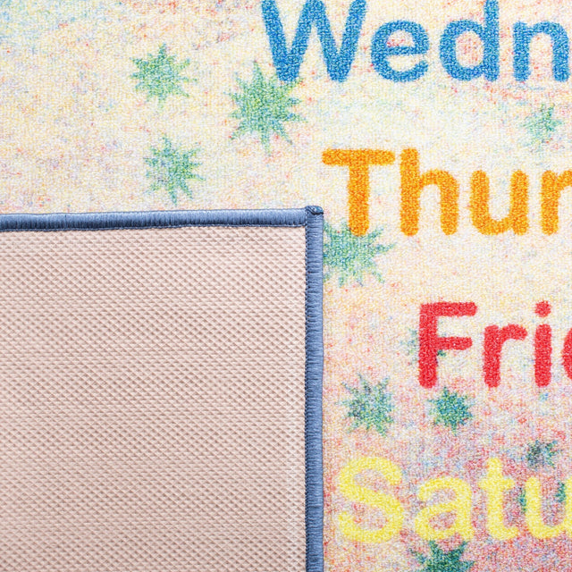 Safavieh Machine Washable Kids Playhouse Kph251M Blue/Orange Rug - Safavieh - kph251m - 5r