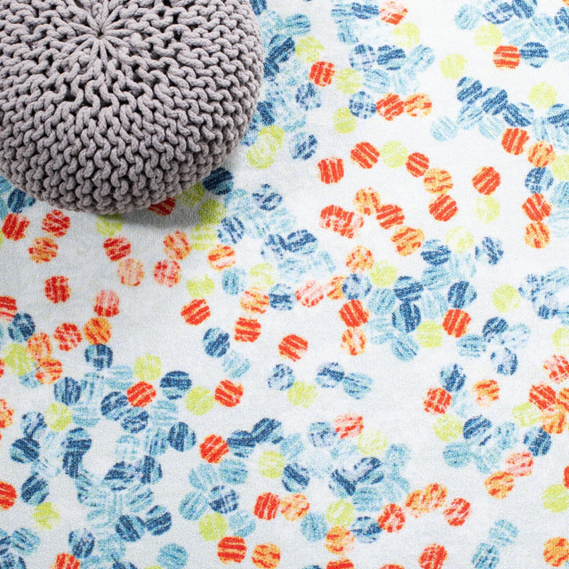 Safavieh Machine Washable Kids Playhouse Kph258A Ivory/Blue Rug - Safavieh - kph258a - 3