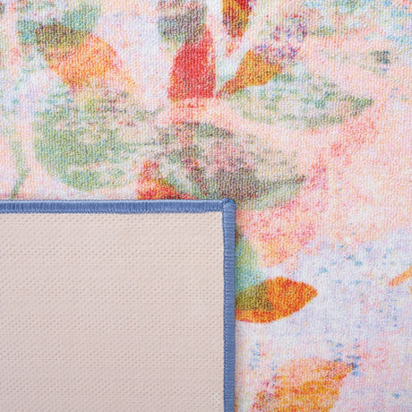 Safavieh Machine Washable Paint Brush Ptb158U Blush Pink/Green Rug - Safavieh - ptb158u - 28