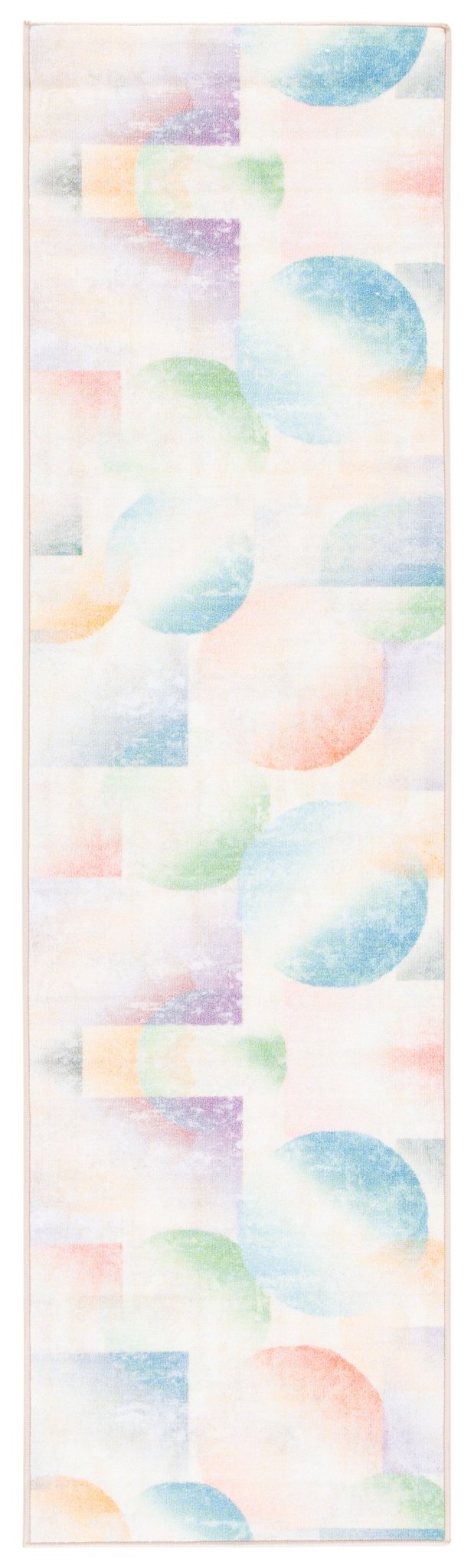 Safavieh Machine Washable Paint Brush Ptb187M Blue/Purple Rug - Safavieh - ptb187m - 28