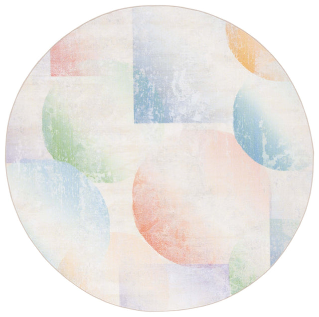 Safavieh Machine Washable Paint Brush Ptb187M Blue/Purple Rug - Safavieh - ptb187m - 28