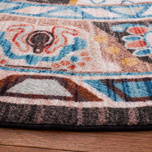 Safavieh Machine Washable Riviera Riv155B Beige/Charcoal Rug - Safavieh - riv155b - 4