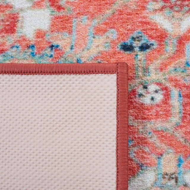 Safavieh Machine Washable Riviera Riv182N Navy/Red Rug - Safavieh - riv182n - 7r