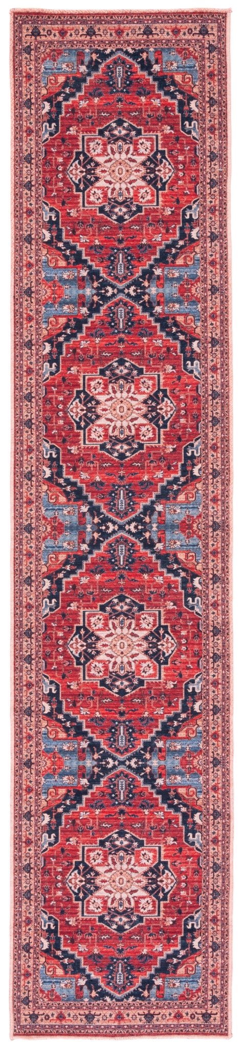 Safavieh Machine Washable Serapi Sep557Q Red/Beige Rug - Safavieh - sep557q - 29