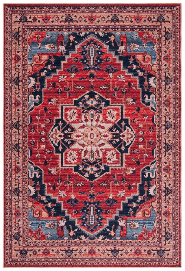 Safavieh Machine Washable Serapi Sep557Q Red/Beige Rug - Safavieh - sep557q - 4