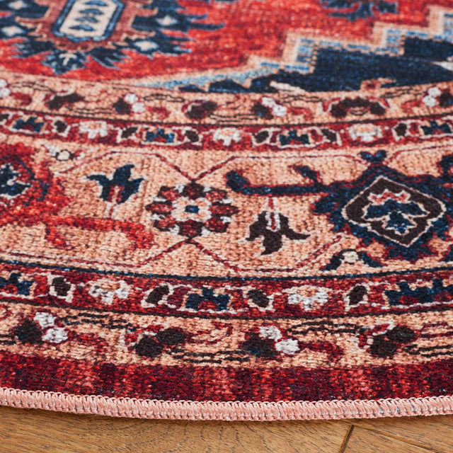 Safavieh Machine Washable Serapi Sep557Q Red/Beige Rug - Safavieh - sep557q - 4