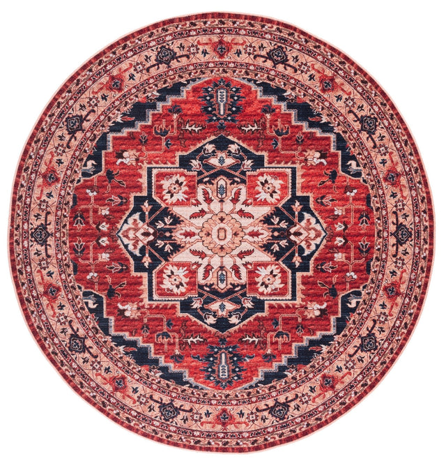 Safavieh Machine Washable Serapi Sep557Q Red/Beige Rug - Safavieh - sep557q - 7r