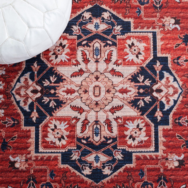 Safavieh Machine Washable Serapi Sep557Q Red/Beige Rug - Safavieh - sep557q - 7r