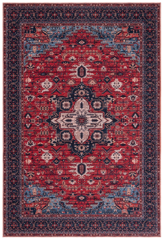 Safavieh Machine Washable Serapi Sep560Q Red/Navy Rug - Safavieh - sep560q - 4