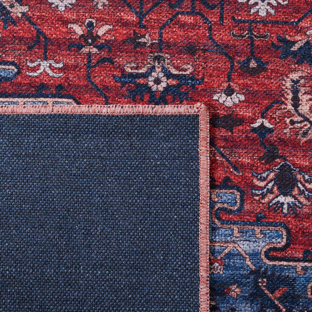 Safavieh Machine Washable Serapi Sep560Q Red/Navy Rug - Safavieh - sep560q - 7r