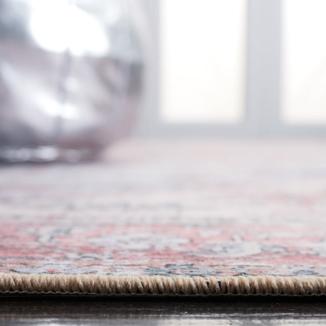 Safavieh Machine Washable Tucson Tsn102G Grey Blue/Rust Rug - Safavieh - tsn102g - 6r