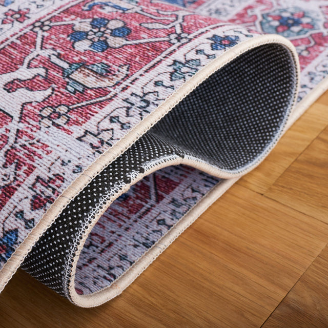 Safavieh Machine Washable Tucson Tsn102N Navy/Red Rug - Safavieh - tsn102n - 6r