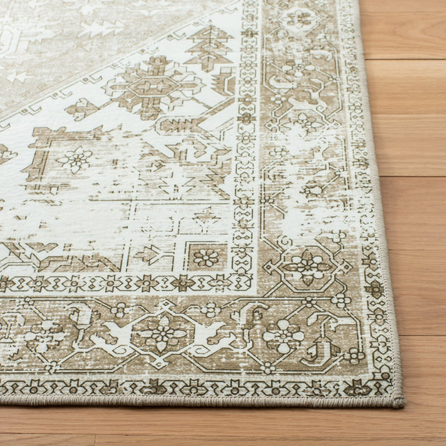 Safavieh Machine Washable Tucson Tsn102W Sage/Ivory Rug - Safavieh - tsn102w - 3