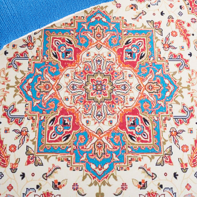 Safavieh Machine Washable Tucson Tsn107Q Red/Beige Rug - Safavieh - tsn107q - 6r