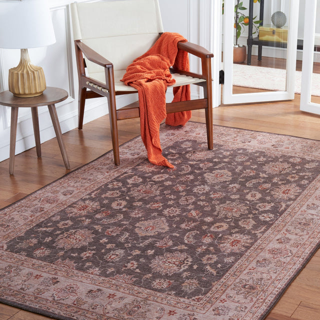 Safavieh Machine Washable Tucson Tsn111G Dark Grey/Beige Rug - Safavieh - tsn111g - 3