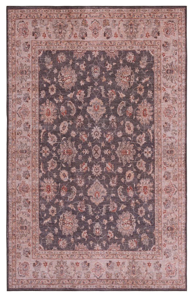 Safavieh Machine Washable Tucson Tsn111G Dark Grey/Beige Rug - Safavieh - tsn111g - 3
