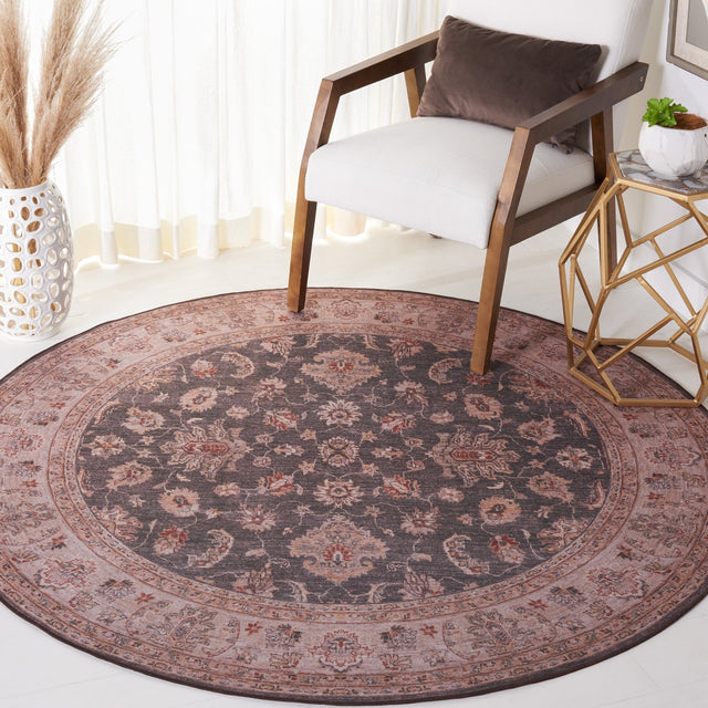 Safavieh Machine Washable Tucson Tsn111G Dark Grey/Beige Rug - Safavieh - tsn111g - 6r