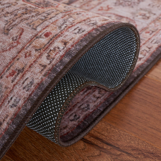 Safavieh Machine Washable Tucson Tsn111G Dark Grey/Beige Rug - Safavieh - tsn111g - 6r