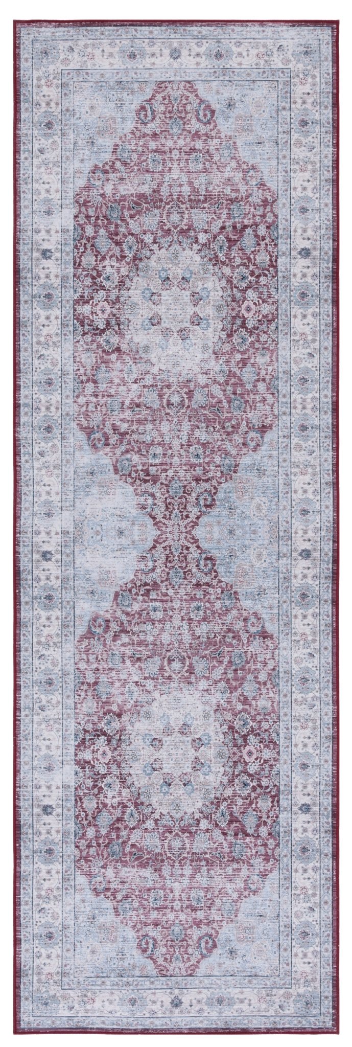 Safavieh Machine Washable Tucson Tsn112P Rust/Beige Rug - Safavieh - tsn112p - 28