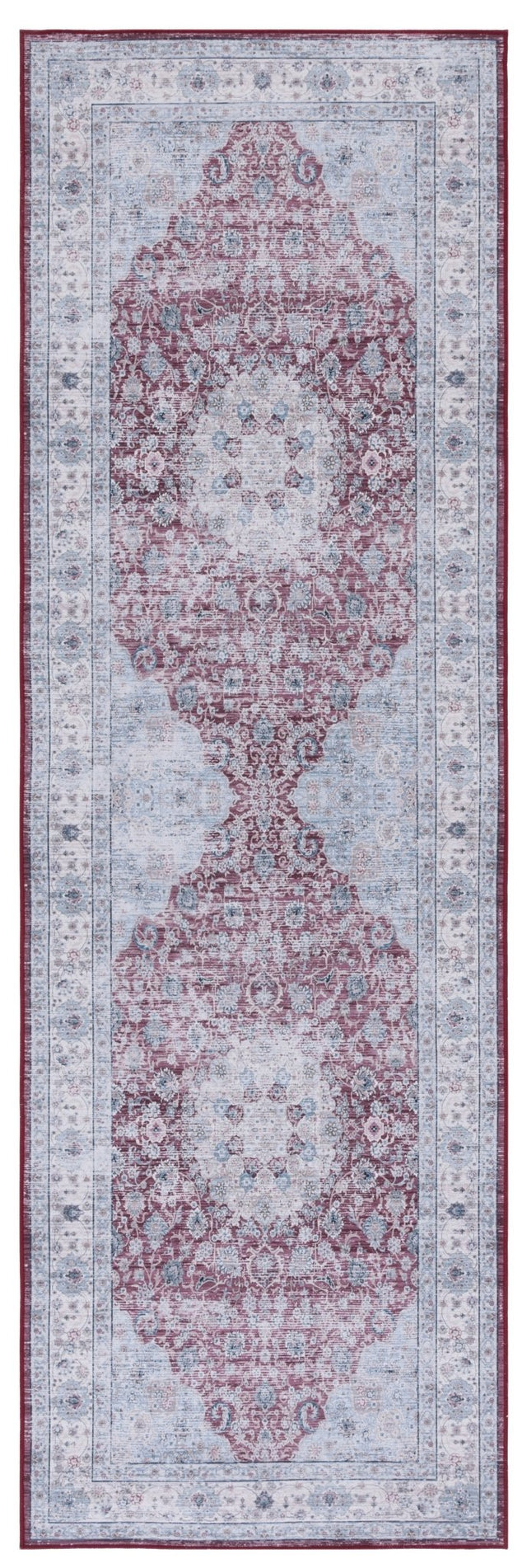 Safavieh Machine Washable Tucson Tsn112P Rust/Beige Rug - Safavieh - tsn112p - 28