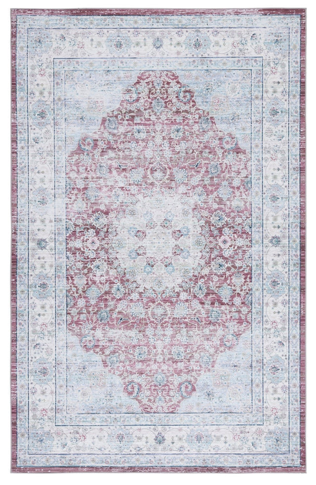 Safavieh Machine Washable Tucson Tsn112P Rust/Beige Rug - Safavieh - tsn112p - 3