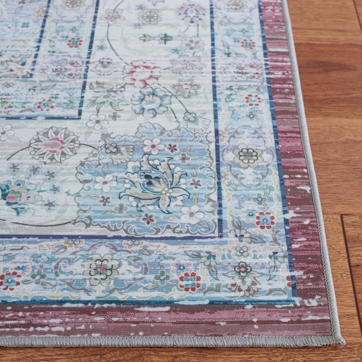 Safavieh Machine Washable Tucson Tsn112P Rust/Beige Rug - Safavieh - tsn112p - 6r