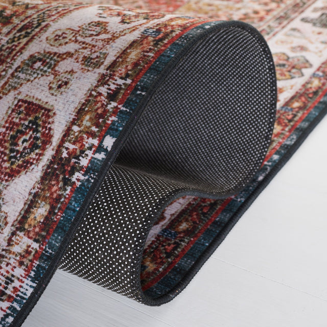 Safavieh Machine Washable Tucson Tsn114A Ivory/Green Rug - Safavieh - tsn114a - 6r