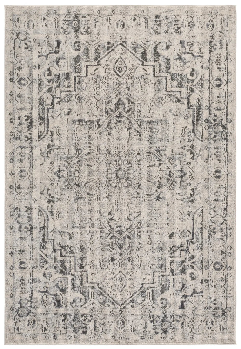 Safavieh Madison 5'-3" x 7'-6" Rug in Ivory / Grey
