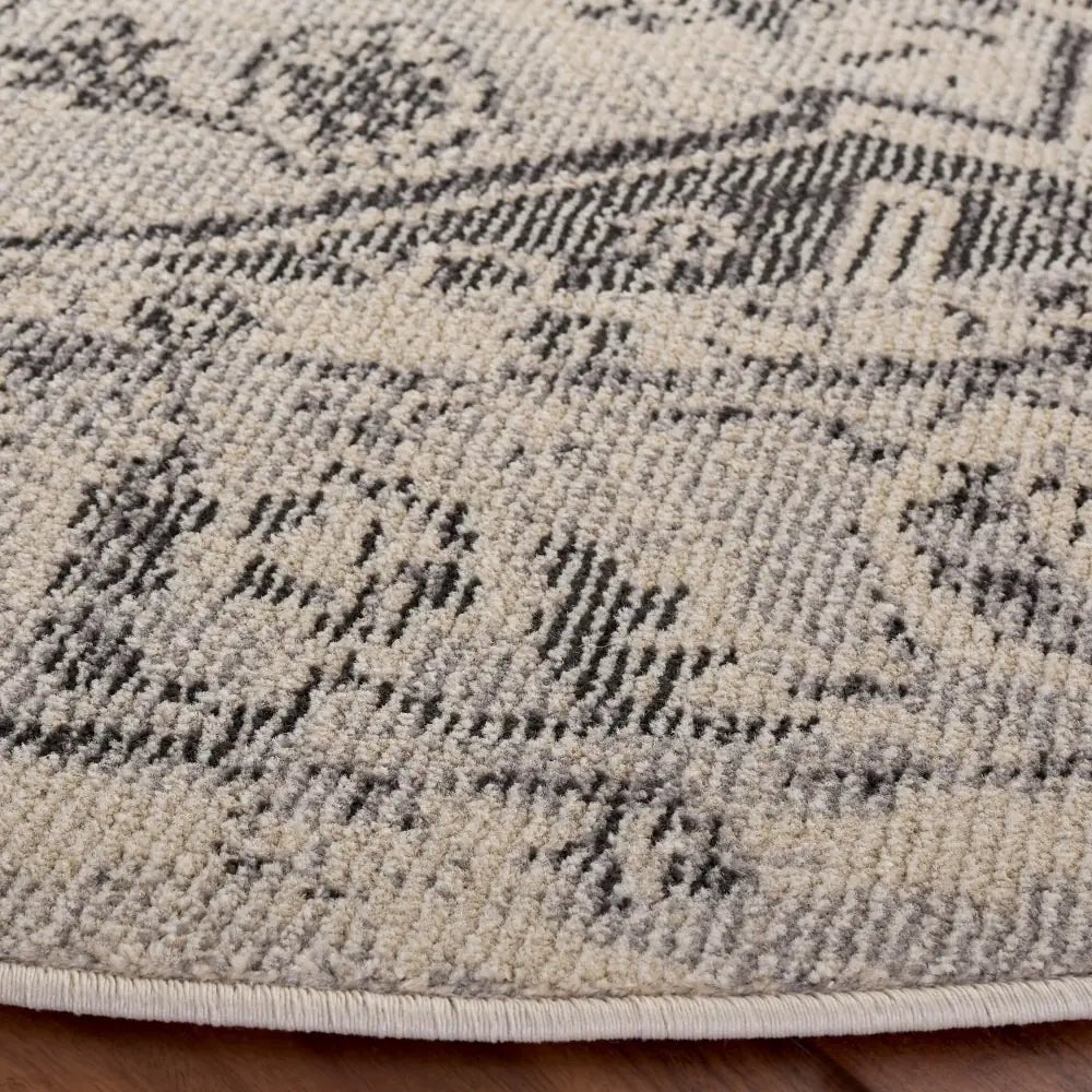 Safavieh Madison 6'-7" x 6'-7" Rug in Ivory / Grey