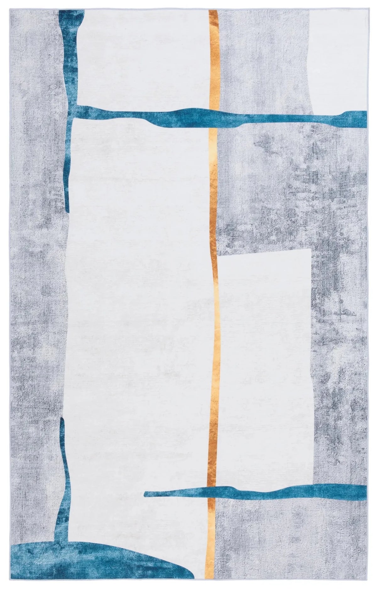 Safavieh Malibu 4'-0" x 6'-0" Rug in Grey / Light Grey