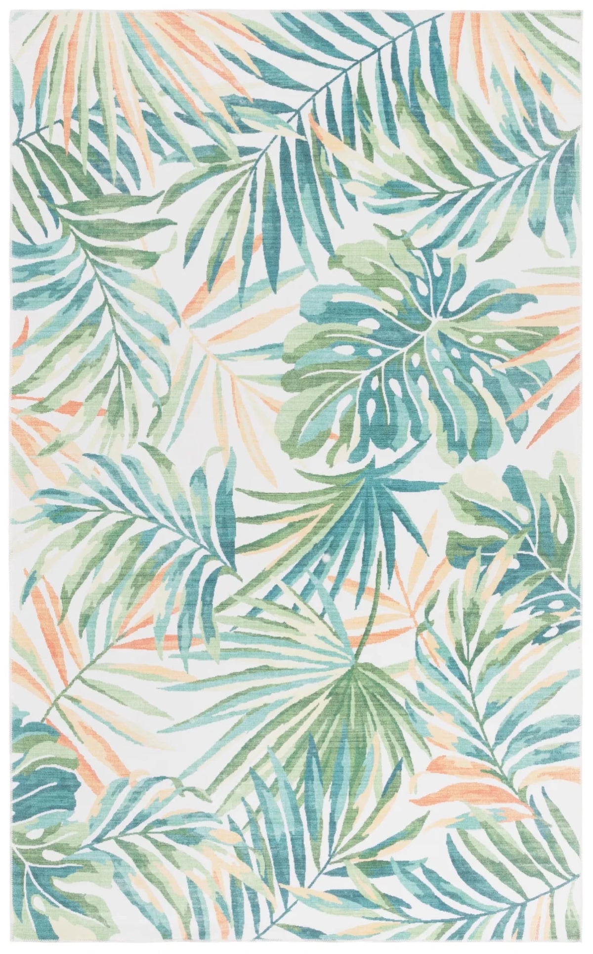Safavieh Malibu 4'-0" x 6'-0" Rug in Ivory / Green