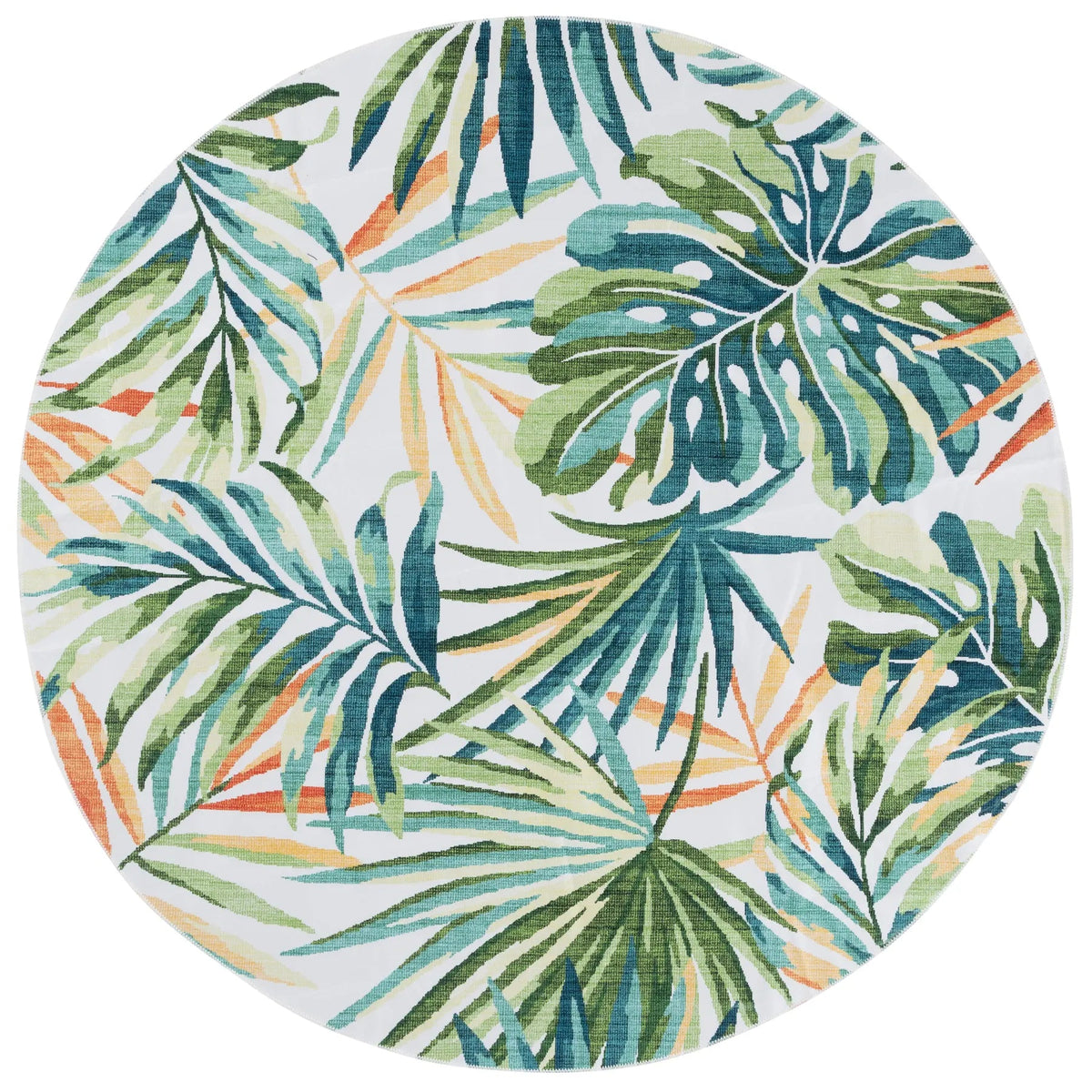 Safavieh Malibu 6'-0" x 6'-0" Rug in Ivory / Green