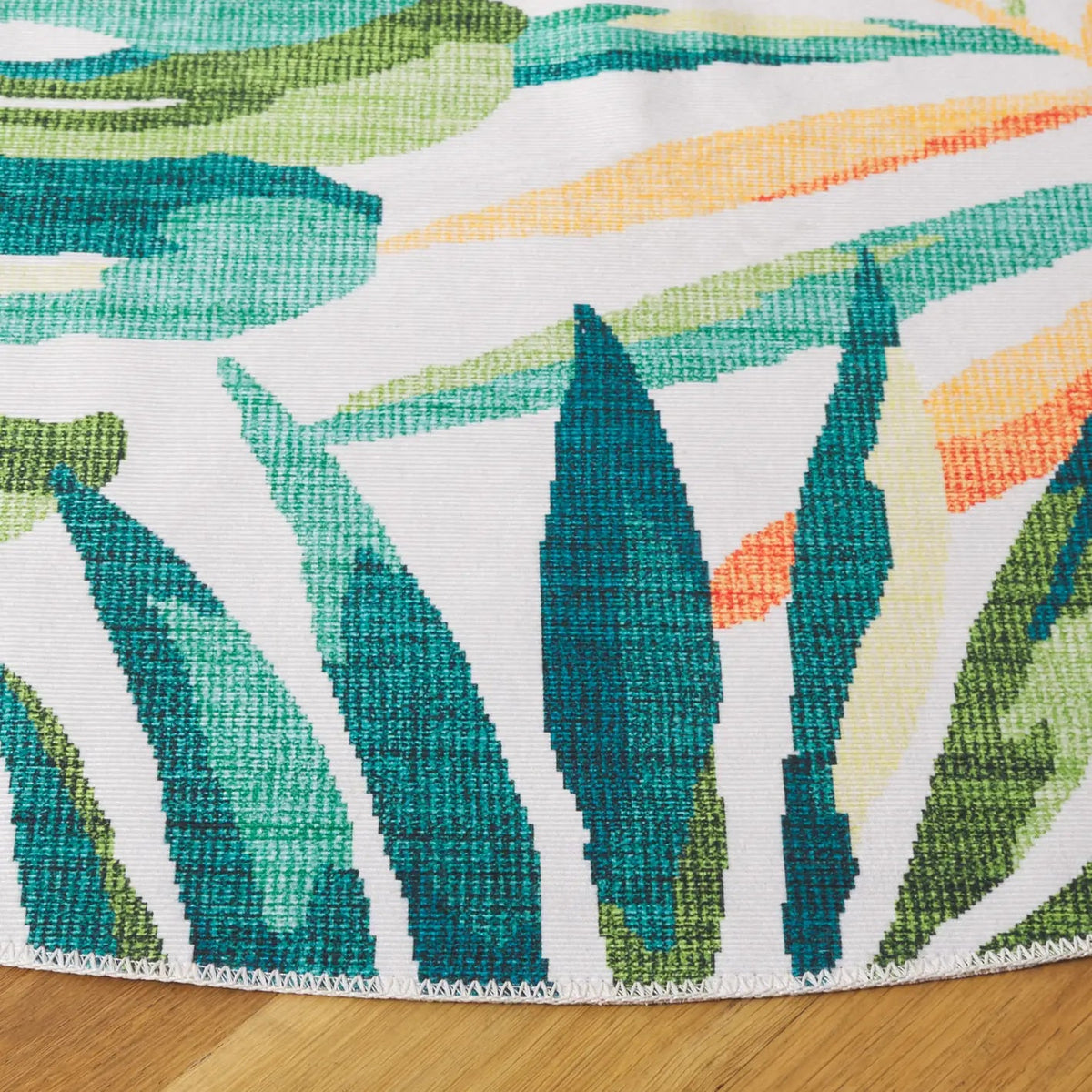 Safavieh Malibu 6'-0" x 6'-0" Rug in Ivory / Green