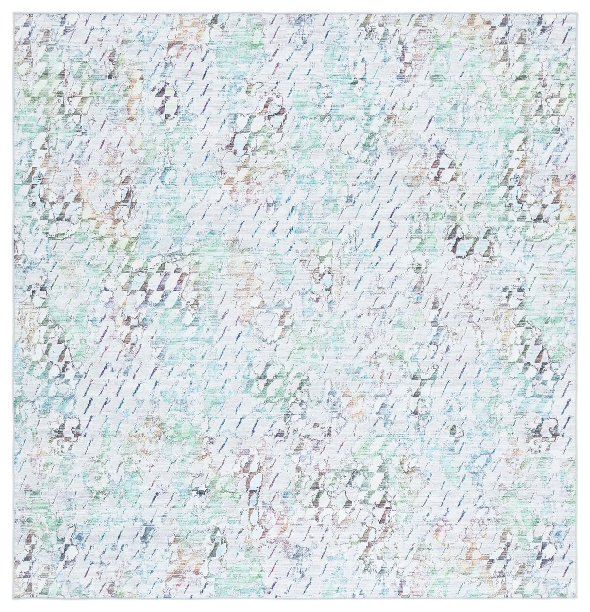 Safavieh Malibu 6'-0" x 6'-0" Rug in Grey / Green