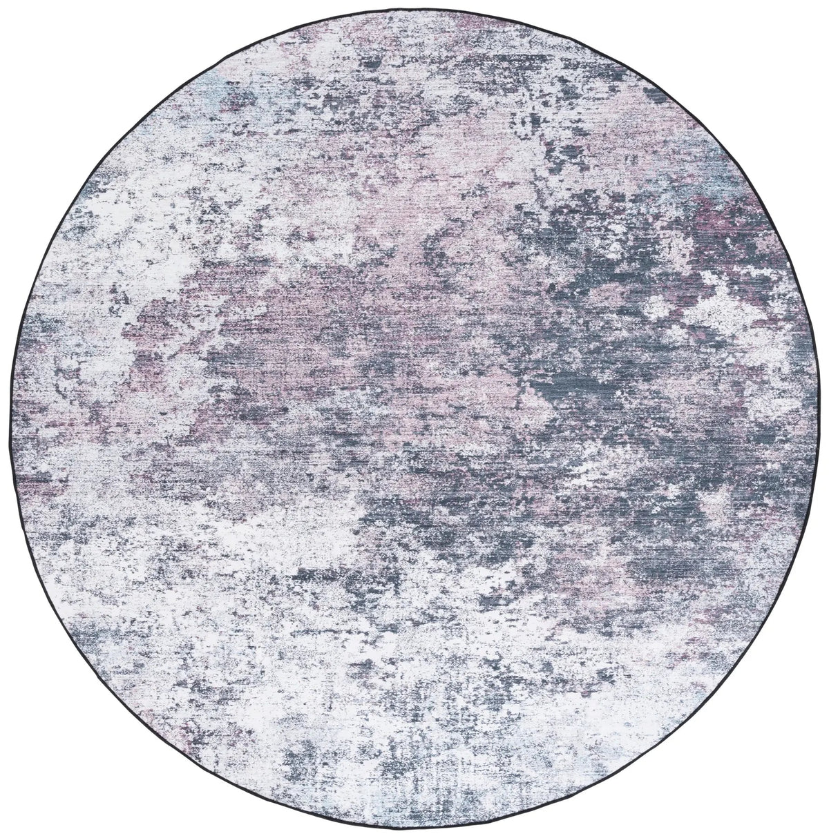 Safavieh Malibu 6'-0" x 6'-0" Rug in Plum / Black
