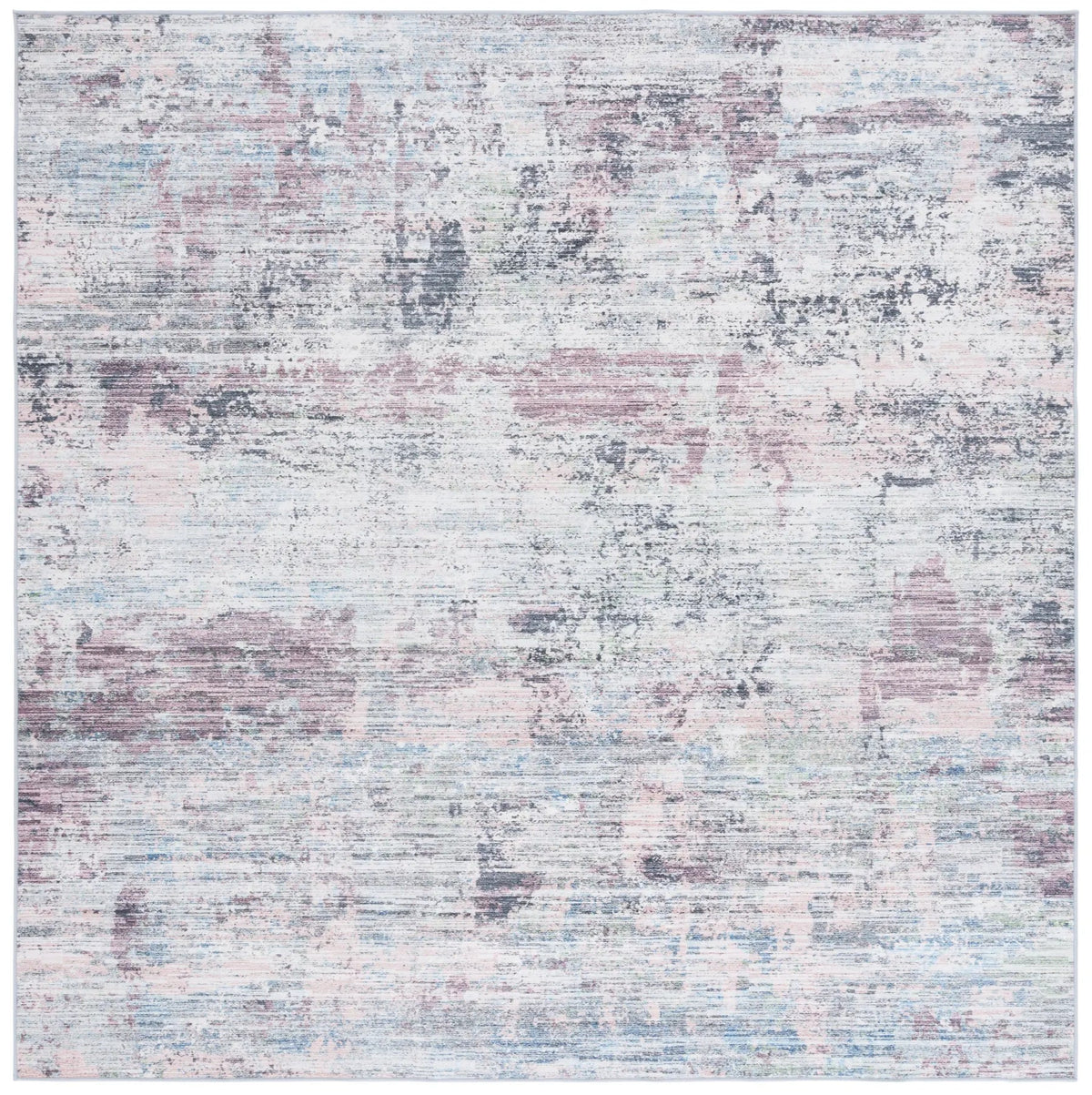 Safavieh Malibu 6'-0" x 6'-0" Rug in Plum / Green