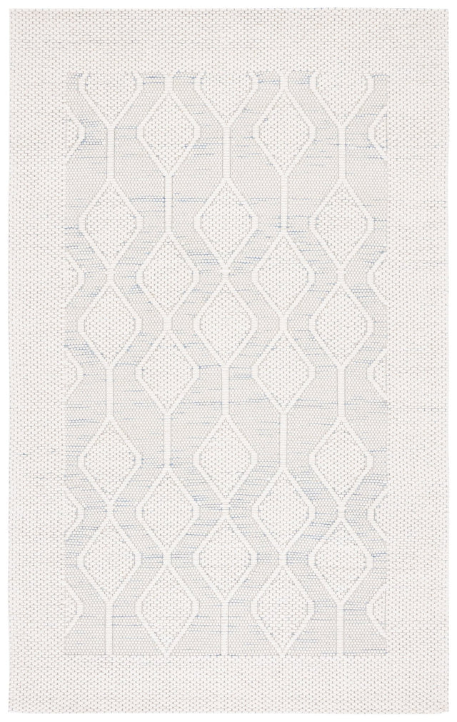 Safavieh Marbella Mrb428M Ivory/Blue Rug.