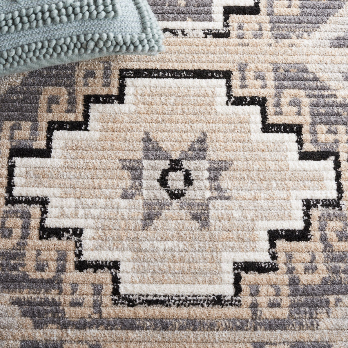 Safavieh Marrakesh Mrk206A Beige/Grey Rug.