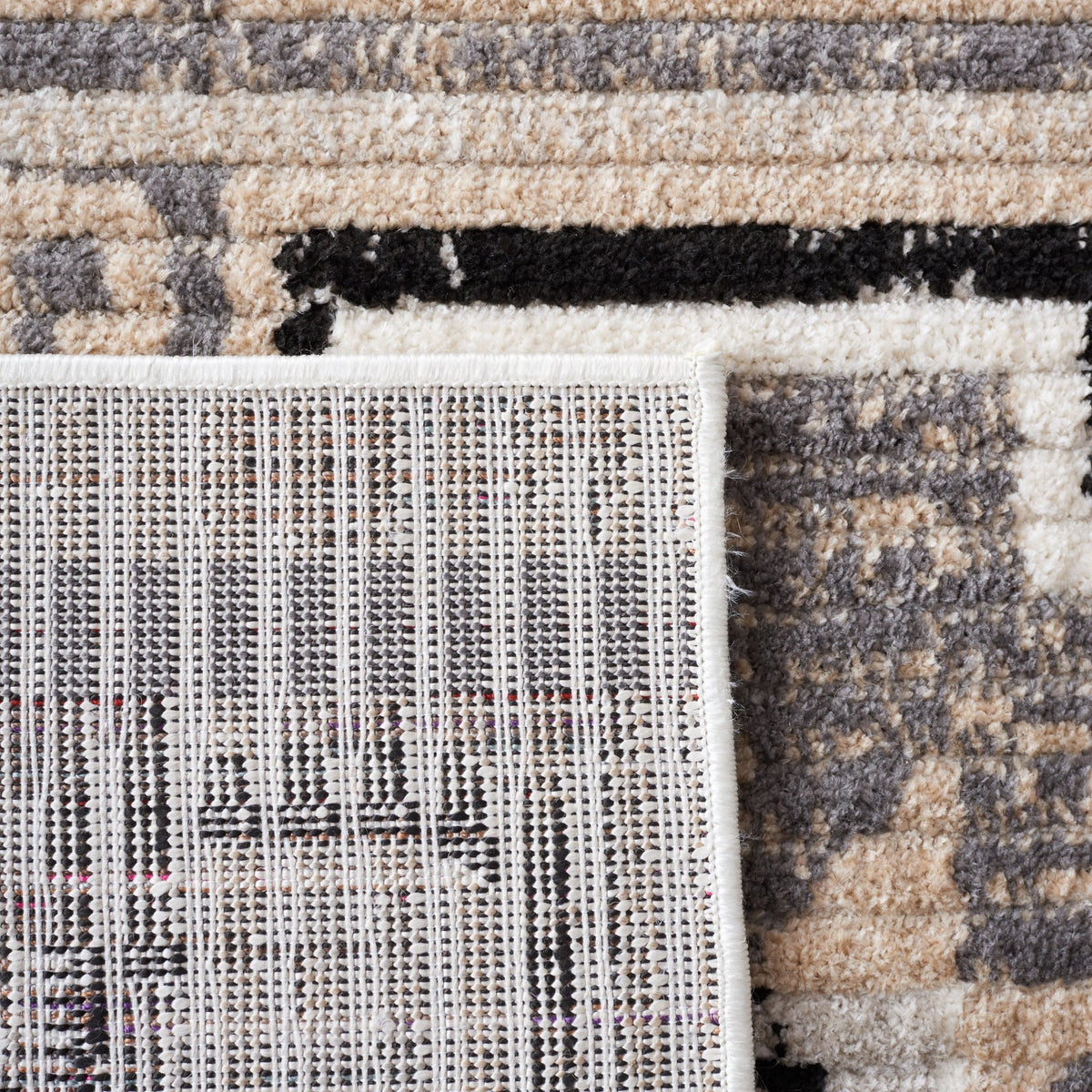 Safavieh Marrakesh Mrk206A Beige/Grey Rug.