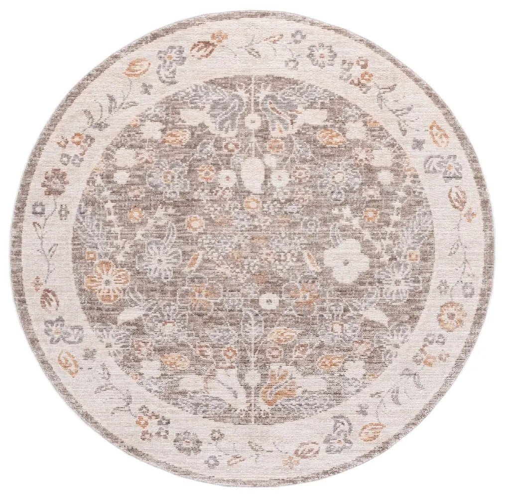 Safavieh Martha Stewart Adeline 6'-3" x 6'-3" Rug in Grey / Ivory