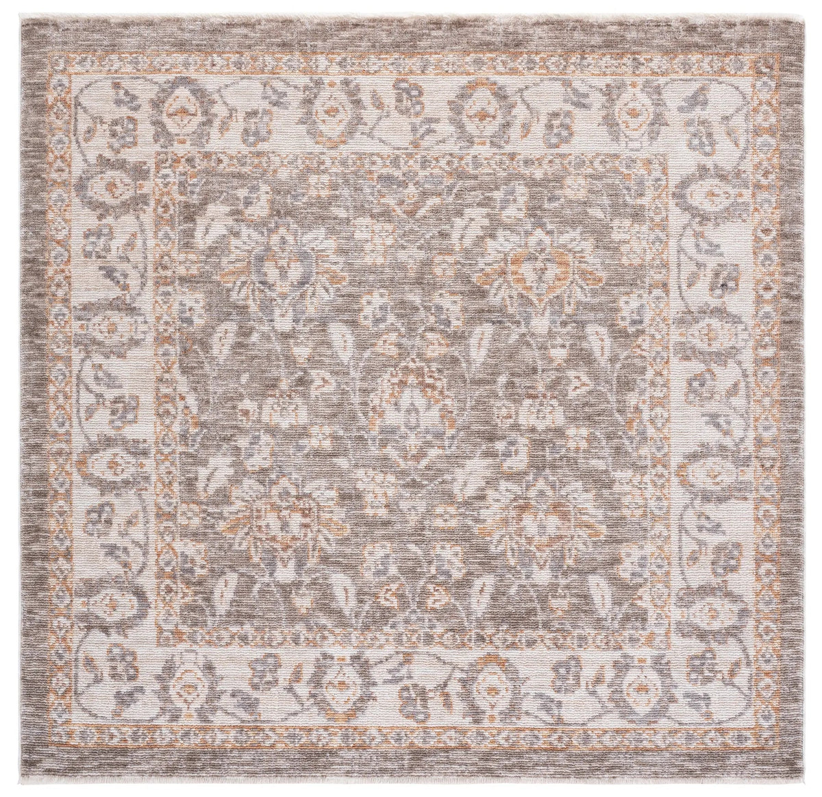 Safavieh Martha Stewart Adeline 6'-3" x 6'-3" Rug in Grey / Ivory