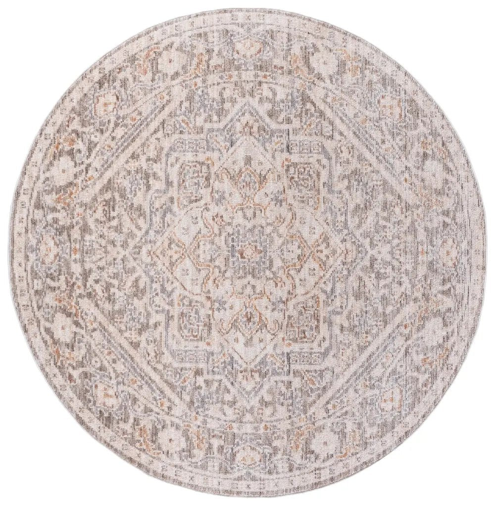 Safavieh Martha Stewart Adeline 6'-3" x 6'-3" Rug in Grey / Ivory