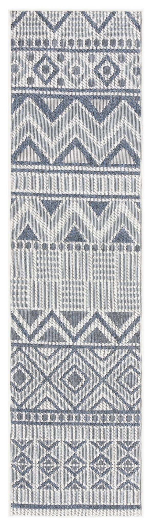 Safavieh Martha Stewart Indoor Outdoor Msro318A Cream/Navy Rug.